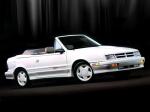 Dodge Shadow ES Convertible 1990 года